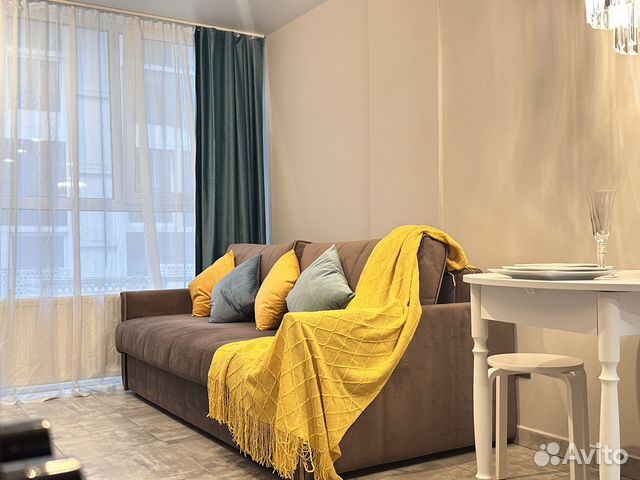 

Квартира-студия, 40 м², 2 кровати