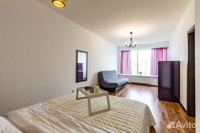 

1-к. квартира, 60 м², 3 кровати