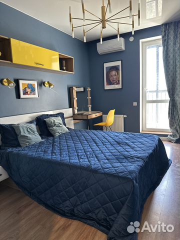 

1-к. квартира, 34,6 м², 2 кровати