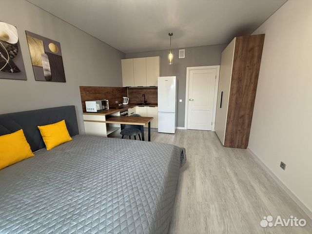 

Квартира-студия, 24,3 м², 2 кровати