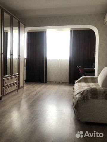 

1-к. квартира, 36 м², 2 кровати