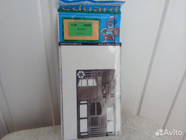 Газ-66 (Тент) + травление Eduard. 1/35 Газ-66 (Тент) + травление Eduard. 1/35