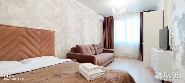 

1-к. квартира, 40 м², 3 кровати