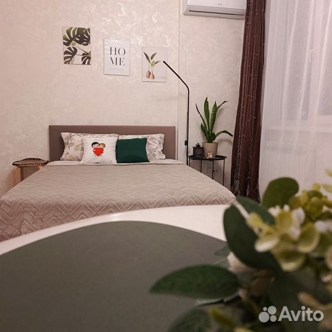 

Квартира-студия, 26 м², 2 кровати
