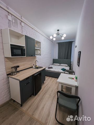 

Квартира-студия, 15 м², 1 кровать
