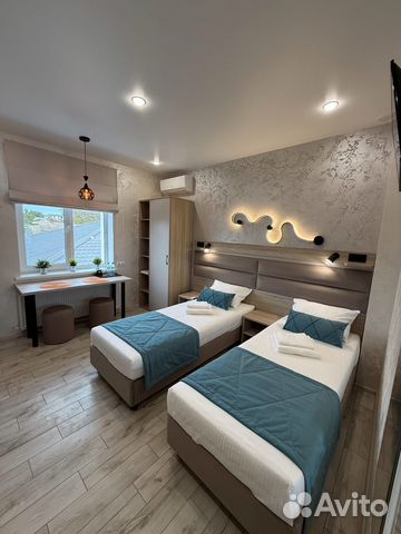 

1-к. квартира, 15 м², 2 кровати