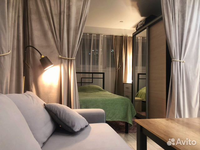 

1-к. квартира, 36 м², 2 кровати