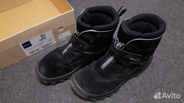 Зимние ботинки ecco 39 размер