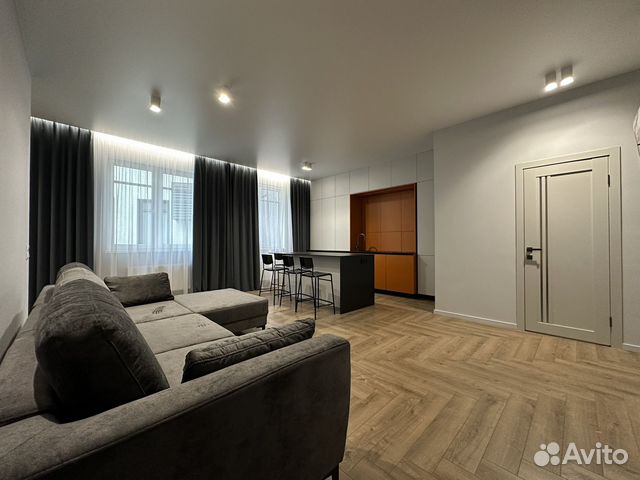 

1-к. квартира, 69 м², 2 кровати