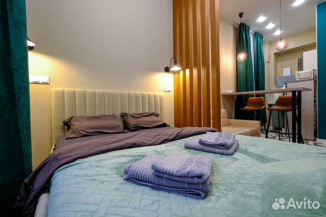 

Квартира-студия, 19,5 м², 2 кровати