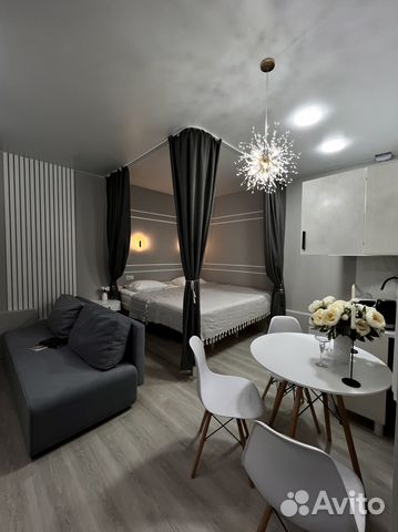 

Квартира-студия, 33 м², 2 кровати