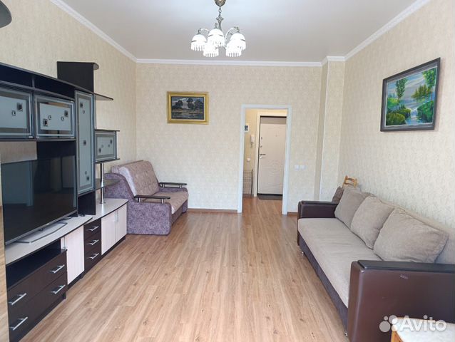 

1-к. квартира, 45 м², 3 кровати