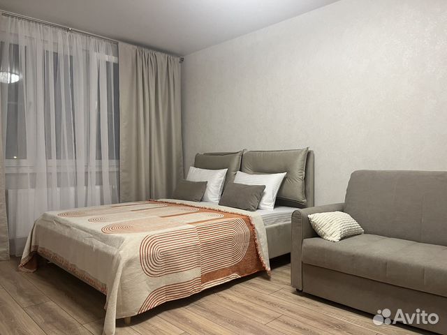 

1-к. квартира, 36 м², 2 кровати