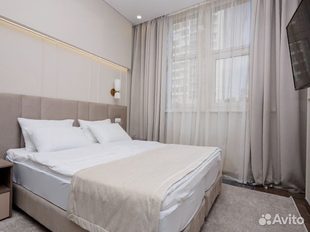 

Квартира-студия, 35 м², 2 кровати