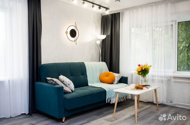 

1-к. квартира, 31 м², 2 кровати