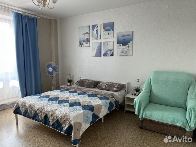 

1-к. квартира, 40 м², 3 кровати