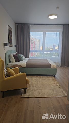 

Квартира-студия, 25 м², 1 кровать