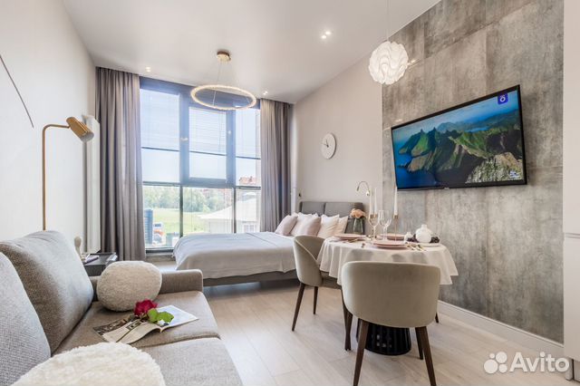 

Квартира-студия, 29,2 м², 2 кровати