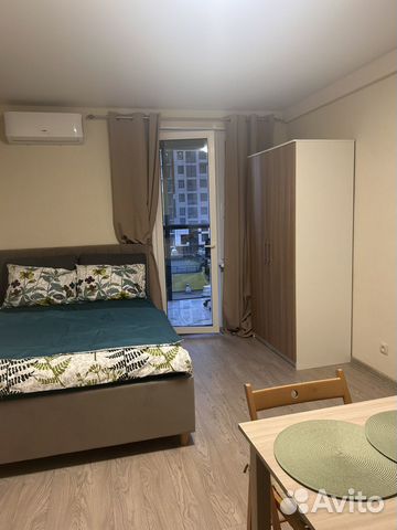 

Квартира-студия, 26 м², 1 кровать