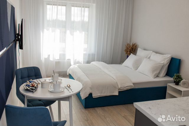 

Квартира-студия, 30 м², 1 кровать