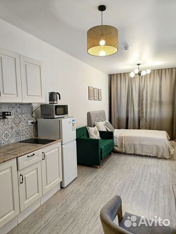 

Квартира-студия, 30 м², 2 кровати
