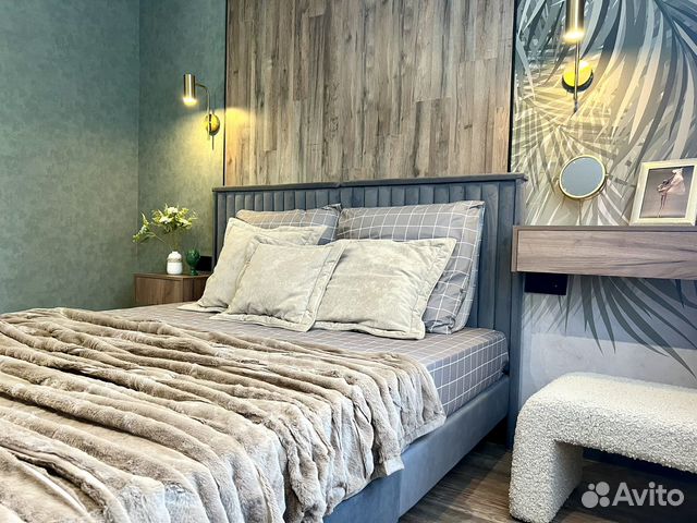 

1-к. квартира, 45 м², 2 кровати