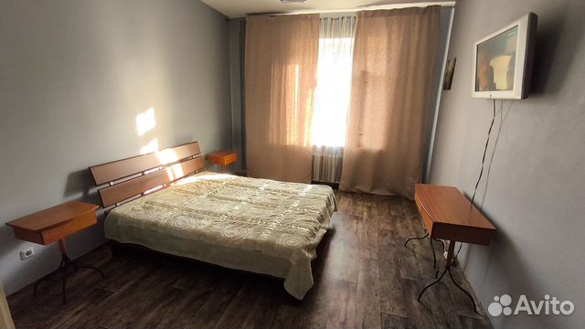 

1-к. квартира, 52 м², 2 кровати