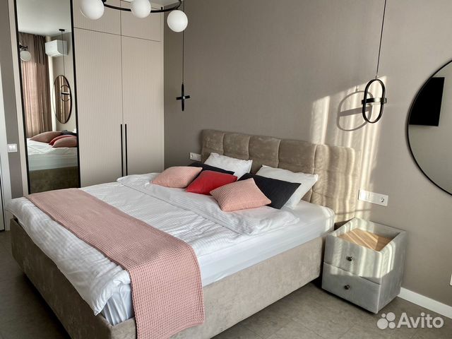 

1-к. квартира, 40 м², 2 кровати