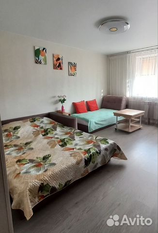 

1-к. квартира, 38 м², 2 кровати