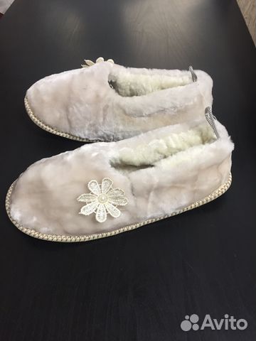 Тапочки меховые (натуральная овчина)