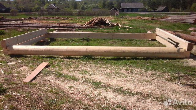 Баня 4х5 м, рубленная в лапу