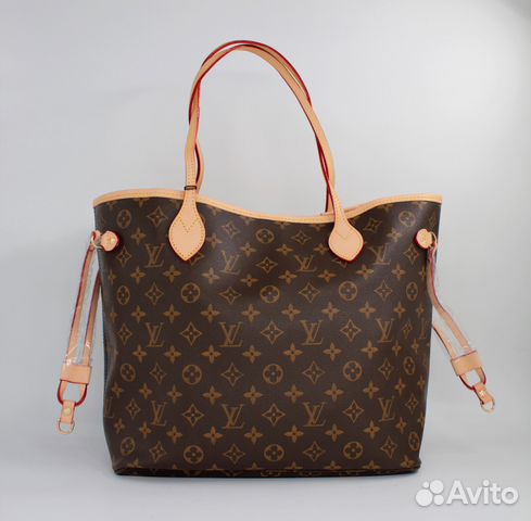 Кожаная сумка шоппер Луи Виттон Louis Vuitton