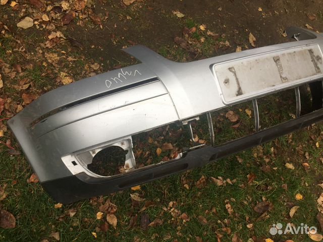 Бампер передний серебро с молдинг VW Passat b5+ Бампер передний серебро с молдинг VW Passat b5+