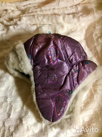 Зимняя шапка на девочку 3-7 лет Зимняя шапка на девочку 3-7 лет