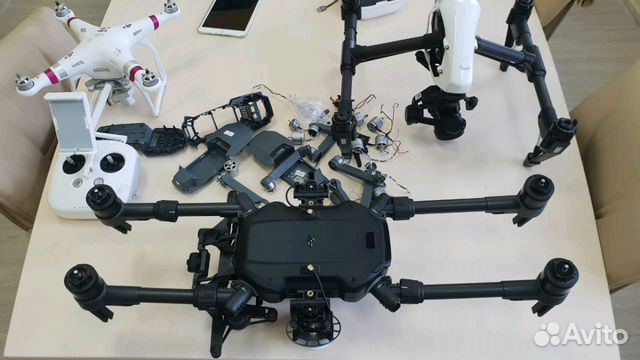 Ремонт дронов, квадрокоптеров DJI