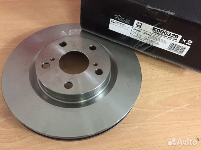 Диски тормозные передние camry 40 V40 V30 Rav 4