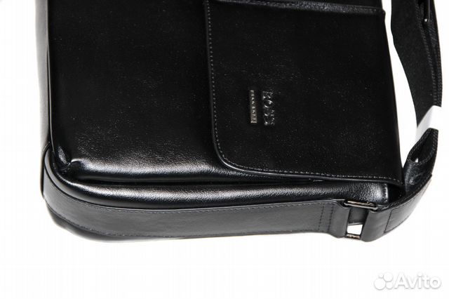Мужская кожаная сумка H.Boss A4 new black Мужская кожаная сумка H.Boss A4 new black