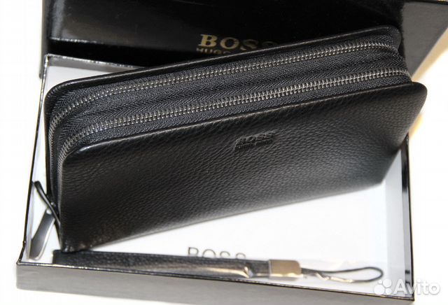 Мужской кожаный клатч Hugo Boss 2X-серия new Мужской кожаный клатч Hugo Boss 2X-серия new