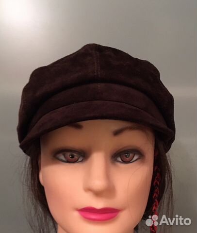 Кепка из натуральной замши Кепка из натуральной замши