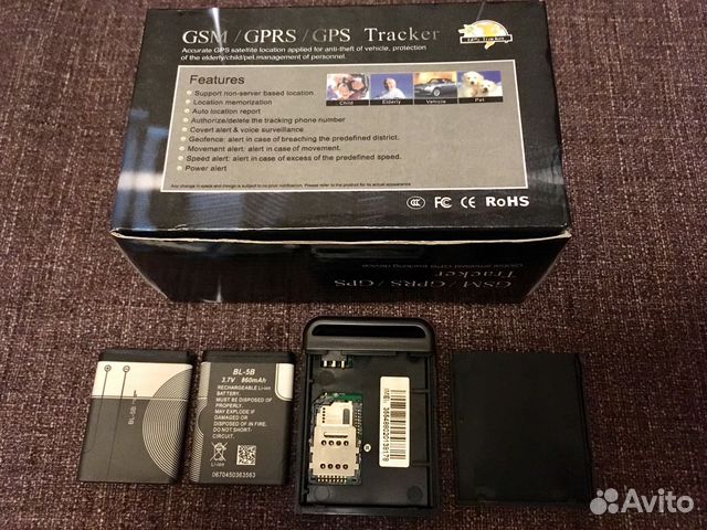 GPS GSM трекер TK-102