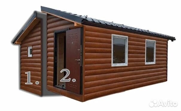 Домик жилой. Вагончик