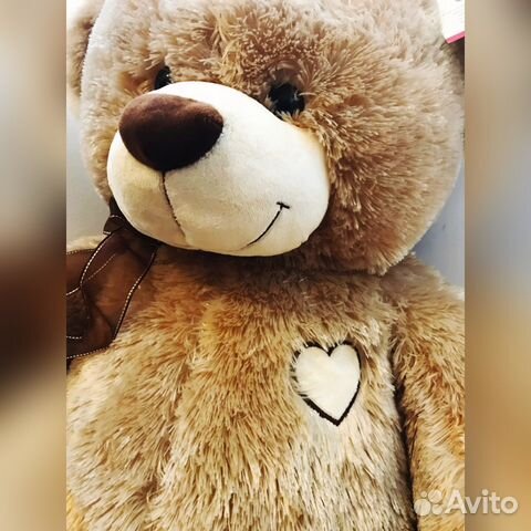 Плюшевый мишка. 120 см. Доставка