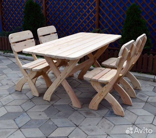 Стол Стулья Мебель для кафе Мебель для сада