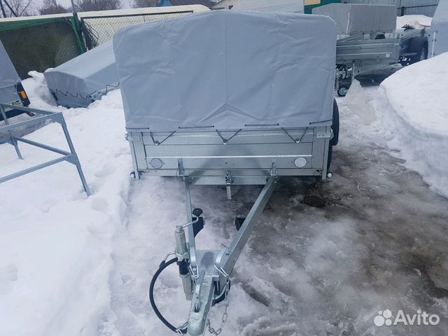 Прицеп Tavials Premium 2.02x1.23 тент 950мм домик