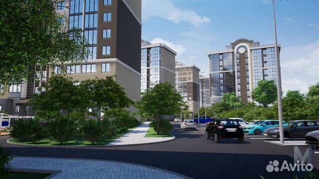 1-к квартира, 40.9 м², 2/10 эт.