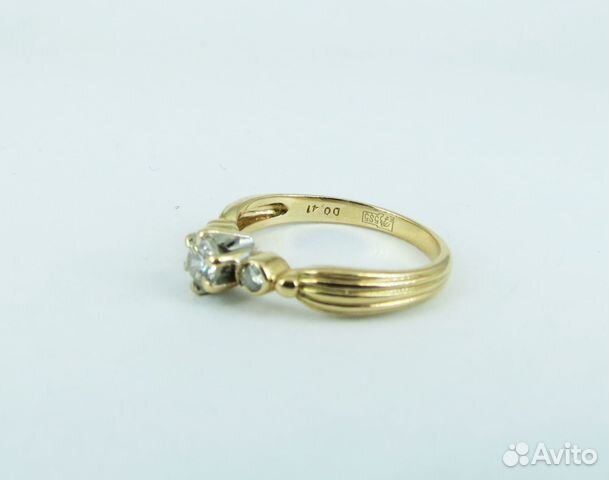 Кольцо с бриллиантами