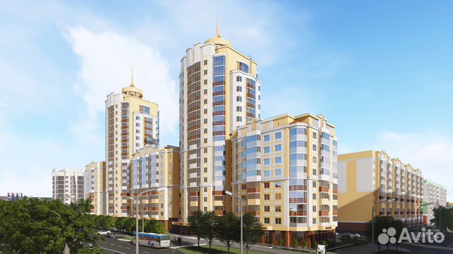 1-к квартира, 40.3 м², 2/11 эт.