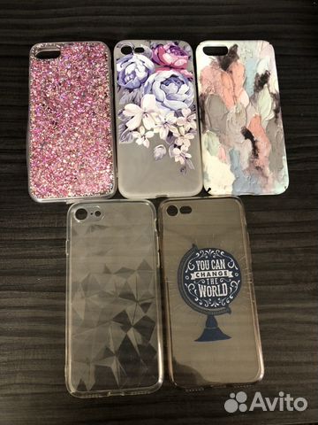 Чехлы новые на iPhone 7/8