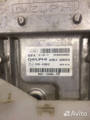 Блок управления двигателем ford BG9112A650 Блок управления двигателем ford BG9112A650