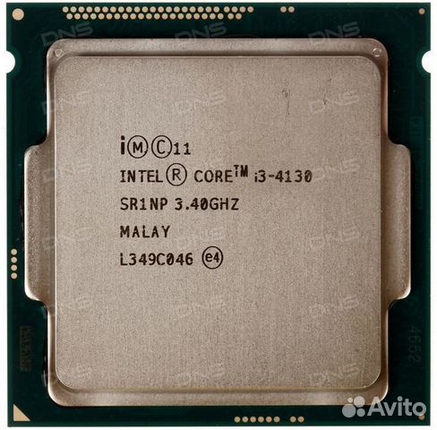Процессор Intel Core i3 4130 3,40 GHz